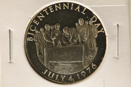 1976 BICENTENNIAL DAY PF STERLING SILVER MEDAL-