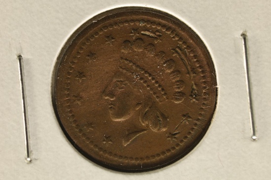 CIVIL WAR TOKEN "OUR ARMY"
