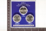 2004-P/D/S IOWA 3 QUARTER SET IN HARD PLASTIC CASE