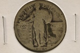 1925 SILVER STANDING LIBERTY QUARTER