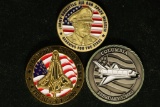 3 AIR AND SPACE MEDALS: 1.75