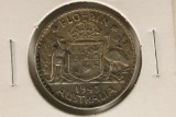 1943 SILVER AUSTRALIA FLORIN