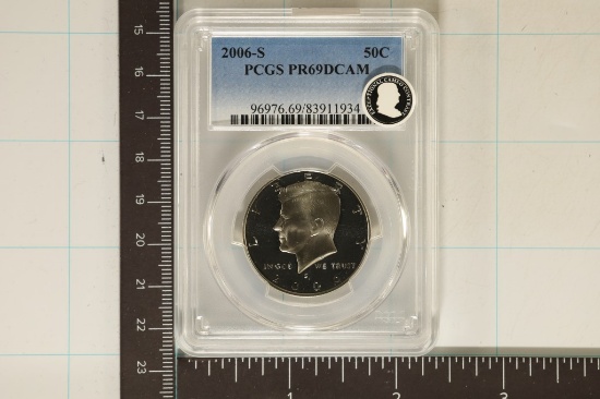 2006-S KENNEDY HALF DOLLAR PCGS PR69 DCAM