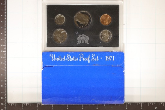1971 US PROOF SET (WITH BOX)