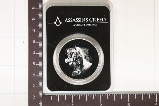 1 TROY OZ. .999 FINE SILVER "ASSASSIN'S CREED"