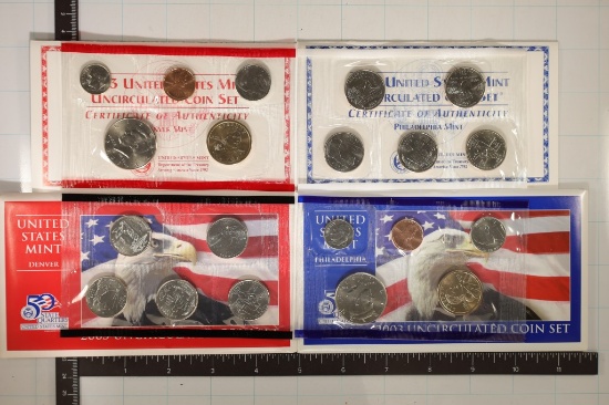 2003 US MINT SET (UNC) P/D (WITH ENVELOPE)