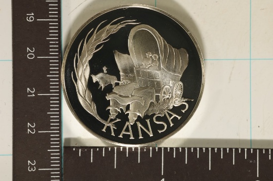 1.17 OZ. PF STERLING SILVER GREAT SEAL OF THE