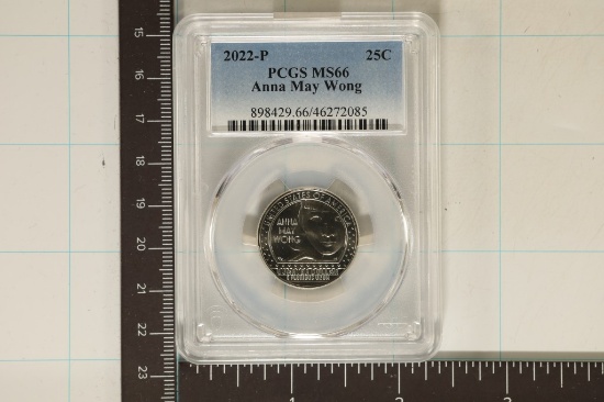 2022-P ANNA MAY WONG PCGS MS66