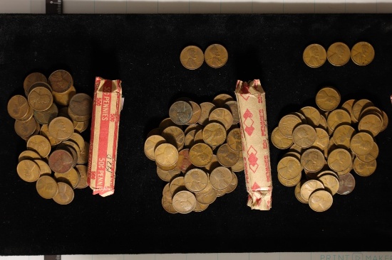 147 LINCOLN WHEAT CENTS: 47-1920-P, 48-1923-P, 1-