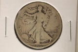BETTER DATE 1916-D OBVERSE SILVER WALKING LIB HALF