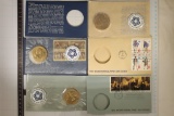 3-US BICENTENNIAL FDC MEDALS: 1972, 1975 & 1976