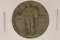 1927 SILVER STANDING LIBERTY QUARTER