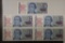 5 CRISP UNC ARGENTINA 10 AUSTRALES WITH