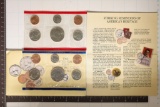 1990 US MINT SET (UNC) P/D (WITH ENVELOPE) AND