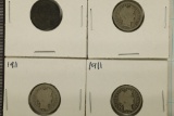 4-1911 BARBER DIMES