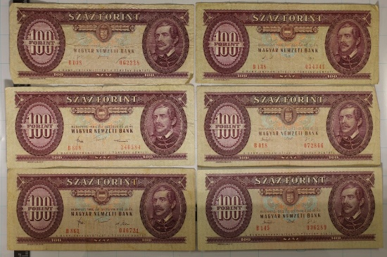 6-1984 MAGYAR NEMZETI BANK BUDAPEST 100 FORINT
