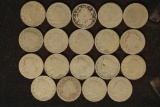 19 ASSORTED LIBERTY 