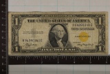 1935-A US NORTH AFRICA YELLOW SEAL SILVER CERT.
