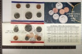 1989 US MINT SET (UNC) P/D (WITH ENVELOPE) AND