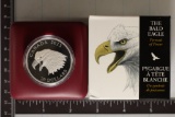 2013 $20 FINE SILVER COIN THE BALD EAGLE-PORTRAIT