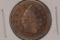 1863 CIVIL WAR TOKEN. INDIAN ON THE OBVERSE &