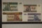 4 MYANMAR CU COLORIZED BILLS: 5, 10, 20 & 50