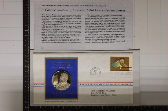 .8 OZ. PROOF STERLING SILVER ROUND IN FDC.  IN