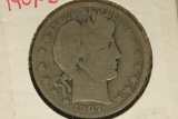 1907-S SILVER BARBER HALF DOLLAR 2025 REDBOOK