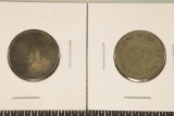 2-CHINA KWANGTUNG PROVINCE SILVER 20 CENT COINS