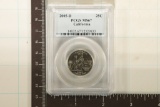 2005-D CALIFORNIA QUARTER PCGS MS67