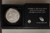 2016-P SILVER 5 OZ. AMERICA THE BEAUTIFUL COIN
