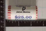 2008-D SOLID DATE $25 ROLE OF BU PRESIDENTIAL