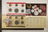 1990 US MINT SET (UNC) P/D (WITH ENVELOPE) AND