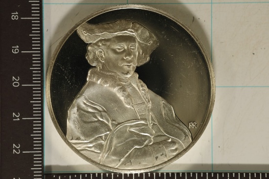 2.3 OZ. PF STERLING SILVER ROUND: THE GENIUS OF