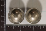 2 UNIQUE POPOUT COIN JEWELRY PIECES.  1 CONTAINS A
