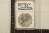 2013 (W) AMERICAN SILVER EAGLE NGC MS70 STRUCK AT