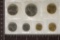 1979 SEVEN COIN UNC SET IN PLASTIC NO ENVELOPE
