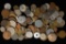 18.9 OUNCES OF ASSORTED FOREIGN COINS, NICE