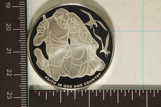 1.18 OZ. PF STERLING SILVER THE GREAT STATE OF