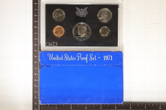 1971 US PROOF SET (WITH BOX)