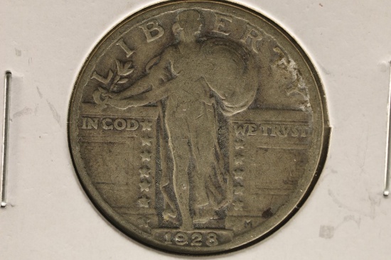 1928 SILVER STANDING LIBERTY QUARTER
