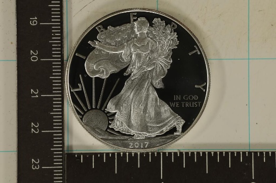 2017-W 1 OZ. PROOF AMERICAN SILVER EAGLE