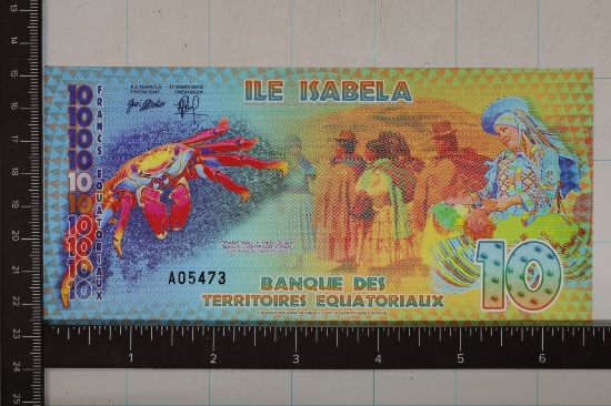 2014 BANK OF EQUATORIAL TERRITORIES ISABELA