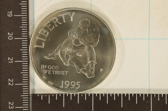 1995-P US UNC SILVER "CIVIL WAR BATTLEFIELD" $1
