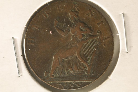 HIBERNIA CONDER TOKEN. THEY R MOSTLY 18TH CENTURY