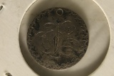 1872 LOVE TOKEN ON SILVER SEATED LIBERTY DIME