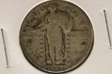 1925 SILVER STANDING LIBERTY QUARTER