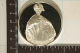 2.3 OZ. PF STERLING SILVER ROUND THE GENIUS OF