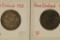 1933 & 1934 NEW ZEALAND SILVER 1 SHILLING .1816