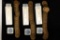 3-50 CENT SOLID DATE ROLLS OF LINCOLN WHEAT CENTS: